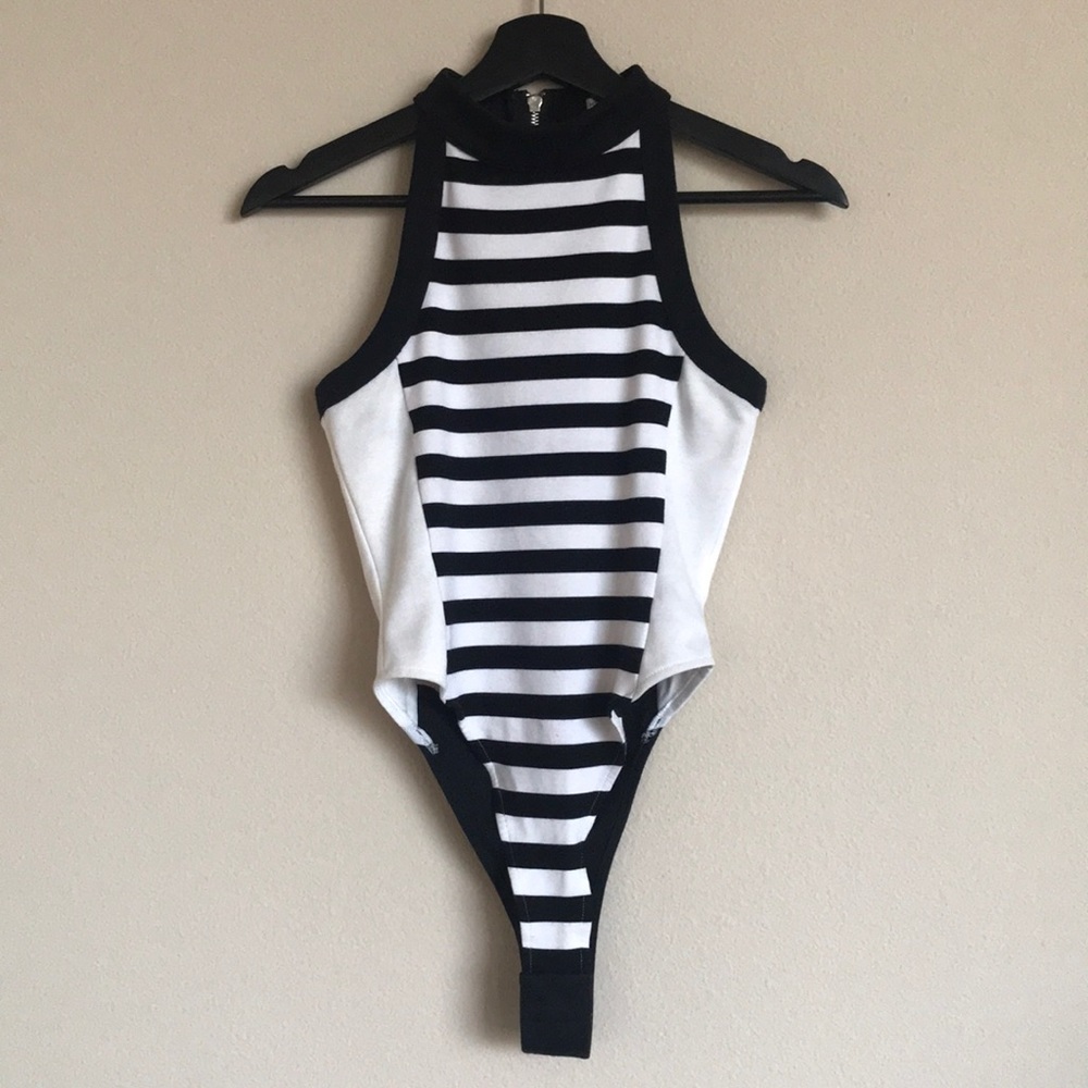 Striped Bodysuit